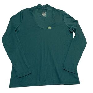 L.L.Bean Pima Shawl Tee